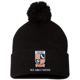Valley United Pom Pom Knit Cap