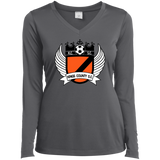 KCSC Ladies Long Sleeve Performance Vneck Tee
