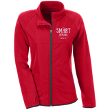 Smart Remark Ladies' Microfleece with Front Polyester Overlay