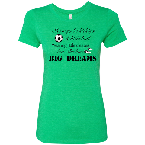 Big Dreams Ladies Triblend T-Shirt
