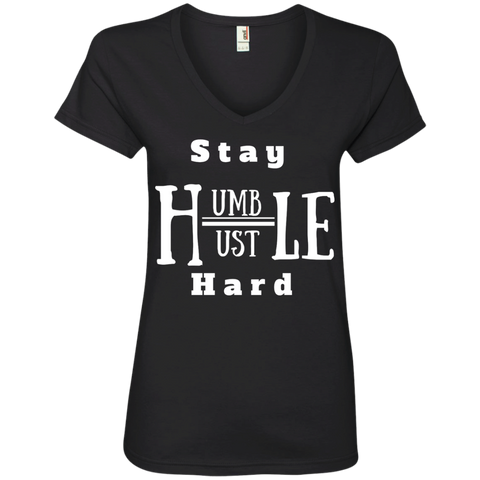 Humble W Ladies' V-Neck Tee