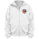 Youth Embroidered Full Zip Hoodie