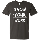 ShowUrWork Men's Printed V-Neck T