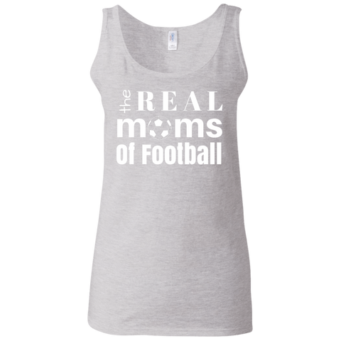 Real Football Moms Ladies' Softstyle Fitted Tank