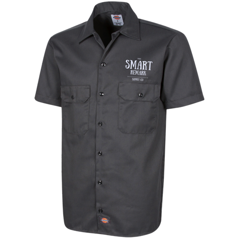 Smart Remark Dickies Men's Short Sleeve Workshirt
