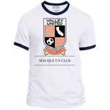 Valley United Mas Que Un Club Ringer Tee