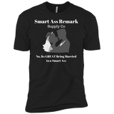 Smart A Married Premium Short Sleeve Tee