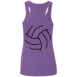 Volleyball Ladies' Softstyle Racerback Tank