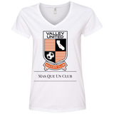 Valley United Mas Que Un Club Ladies' V-Neck Tee