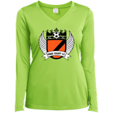 KCSC Ladies Long Sleeve Performance Vneck Tee