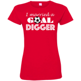 Goal Digger Married Ladies Jersey T-Shirt