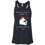 Smart A Make My Day Flowy Racerback Tank