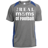 Real Football Moms Poly T-Shirt