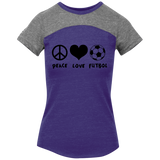 PLF Juniors' Tri-Blend Vintage