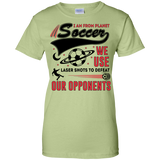 Soccer Planet Ladies T-Shirt