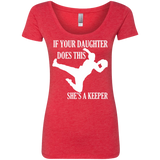 GK Daughter Ladies Triblend Scoop