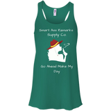 Smart A Make My Day Flowy Racerback Tank