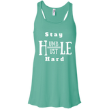 Hustle Flowy Racerback Tank