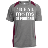 Real Football Moms Poly T-Shirt