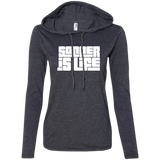 Soccer Ladies LS T-Shirt Hoodie