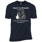 Smart A Married Premium Short Sleeve Tee