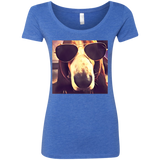 Bassett Ladies Triblend Scoop