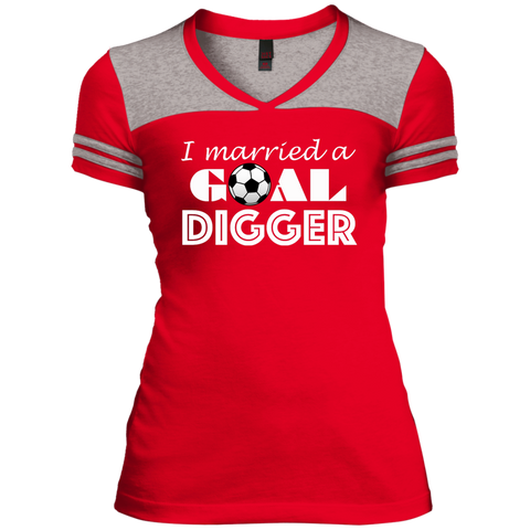 Goal Digger Juniors V-Neck Tee