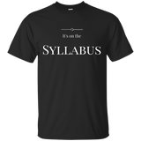 Syllabus Cotton T-Shirt