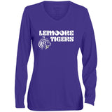 LHS GAME DAY Ladies' Moisture-Wicking Long Sleeve V-Neck Tee