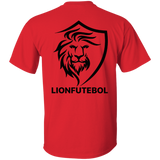 LionFutebol Youth 5.3 oz 100% Cotton T-Shirt