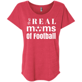 Real Football Moms Ladies' Triblend Dolman Sleeve