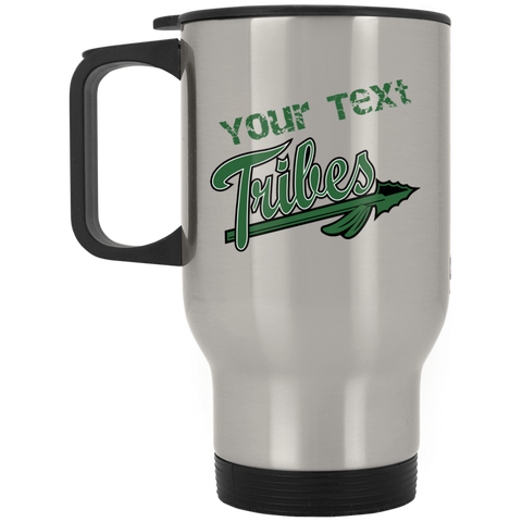 Tribes Customizable Silver Stainless Travel Mug