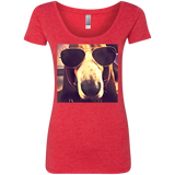 Bassett Ladies Triblend Scoop