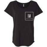 FFMG sq Ladies' Triblend Dolman Sleeve