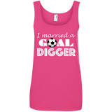 Goal Digger Ladies Cotton Tank Top