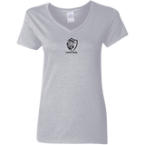 LionFutebol Ladies' 5.3 oz. V-Neck T-Shirt