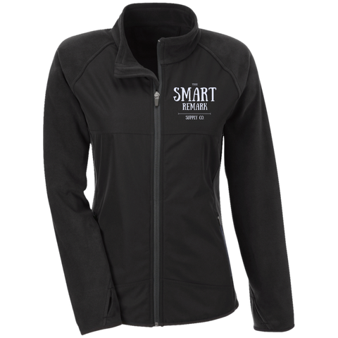 Smart Remark2 Ladies' Microfleece with Front Polyester Overlay