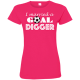 Goal Digger Married Ladies Jersey T-Shirt