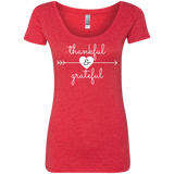T&G Ladies Triblend Scoop