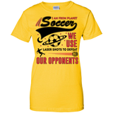 Soccer Planet Ladies T-Shirt
