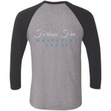 FFMG Tri-Blend 3/4 Sleeve Baseball Raglan T-Shirt