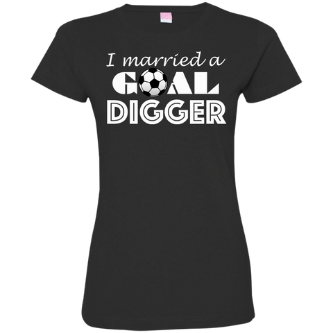 Goal Digger Married Ladies Jersey T-Shirt