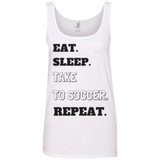 ESSOCCER customize Ladies' 100% Ringspun Cotton Tank Top