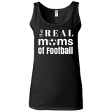 Real Football Moms Ladies' Softstyle Fitted Tank