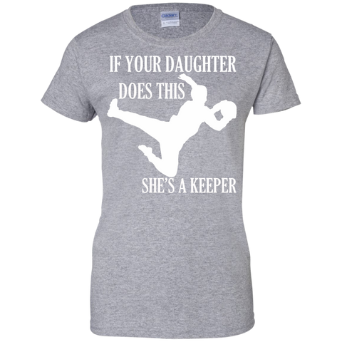 Keeper- Daughter Ladies Cotton T-Shirt-WL