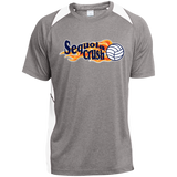 Sequoia Crush Colorblock Poly T-Shirt-Front only