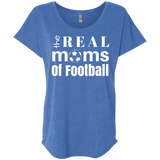 Real Football Moms Ladies' Triblend Dolman Sleeve