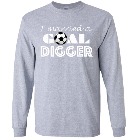 Goal Digger Married T-Shirt LS