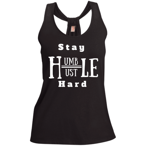 Hustle Ladies Shimmer Loop Back Tank