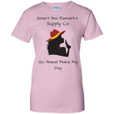 Smart Cowgirl Ladies 100% Cotton T-Shirt